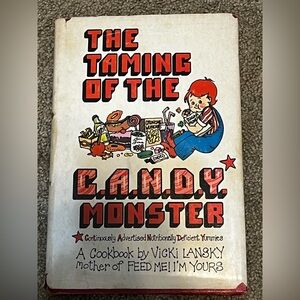 Vintage The Taming of the CANDY Monster by Vicki Lansky 1977Cookbook Hardback